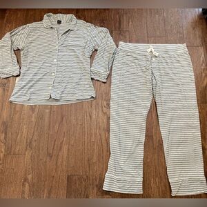 J. Crew pajama set, size large